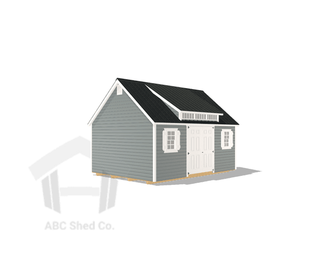 Premium Shed Dormer 12 x 16